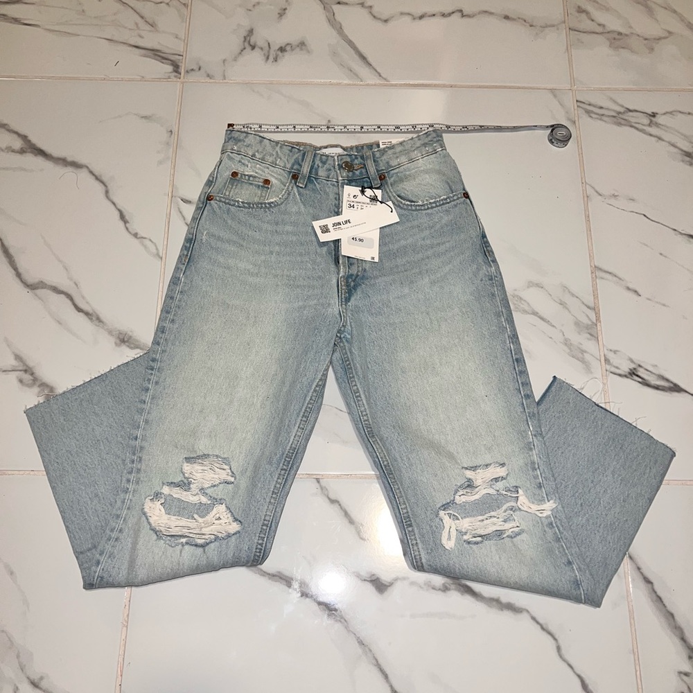 ZARA straight leg jeans